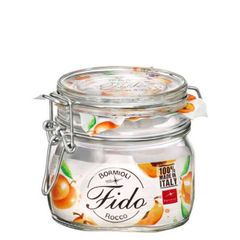 Hũ Thủy Tinh Bormioli Fido 500ml - Hộp Đựng Thực Phẩm Kín Hơi Chất Lượng, Lý Tưởng Bảo Quản Gia Vị và Đồ Ăn Vặt
