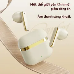 Tai Nghe Bluetooth Không Dây Q52 TWS 5.4 - HiFi Stereo, Chống Ồn CVC8.0, Micro, Âm Thanh 8D, Hộp Sạc Chống Nước
