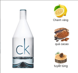Nước Hoa Calvin Klein In2U For Him EDT 100ml - Hương Thơm Nam Tính Mạnh Mẽ, Năng Động, Chất Lượng Từ Mỹ