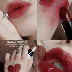 Son Môi Satin Rouge Hermes 85 - Sang Trọng, Dưỡng Ẩm, Màu Sắc Rực Rỡ, Son Cao Cấp Lành Mạnh cho Đôi Môi Quyến Rũ