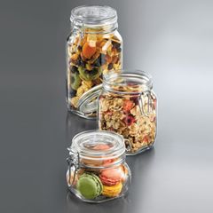 Hũ Thủy Tinh Bormioli Fido 500ml - Hộp Đựng Thực Phẩm Kín Hơi Chất Lượng, Lý Tưởng Bảo Quản Gia Vị và Đồ Ăn Vặt