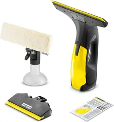 Máy Lau Kính Karcher WV 2 Black Edition - Phiên Bản Giới Hạn, Pin Lithium Ion, Cho Cửa Sổ, Gương, Bề Mặt Không Thấm Nước, Độ ồn Thấp