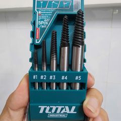 3-18mm Bộ mũi taro lấy ốc gãy 5 chi tiết Total TACSE0056