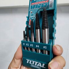 3-18mm Bộ mũi taro lấy ốc gãy 5 chi tiết Total TACSE0056
