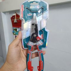 Kìm Mũi Nhọn Đa Năng 6 Trong 1 Total THTMF286 - 8 Inch, Thép Cao Cấp, Tay Cầm Chống Trượt, Tiết Kiệm Sức Lực, Dụng Cụ Cầm Tay Hữu Ích