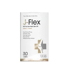 Viên uống J-Flex - Hỗ trợ giảm đau lưng, mỏi gối, tê tay chân, đau nhức xương khớp - Hộp 30 viên - Sản phẩm Medzavy Việt Nam