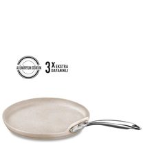 Chảo Chống Dính Korkmaz Granita 26cm - Chảo Làm Bánh Crepe Chất Lượng Cao, Dễ Dàng Vệ Sinh và Nấu Ăn Hiệu Quả