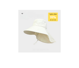 Mũ Chống Nắng Rộng Vành, Phủ Gáy chống tia  UV – Bảo Vệ Toàn Diện, Phong Cách Thanh Lịch