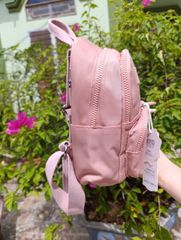 Combo Balo Mini Nữ Chất Vải Oxford + Ví Dài Cầm Tay Phong Cách Hàn Quốc - Nhỏ Gọn, Tiện Lợi, Thời Trang Trendy