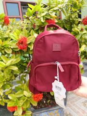 Combo Balo Mini Nữ Chất Vải Oxford + Ví Dài Cầm Tay Phong Cách Hàn Quốc - Nhỏ Gọn, Tiện Lợi, Thời Trang Trendy