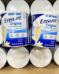 Sữa Bột Ensure Vị Vani 400G - Thực Phẩm Chức Năng Cung Cấp Dinh Dưỡng Tốt Cho Người Già và Người Hồi Phục Sức Khỏe