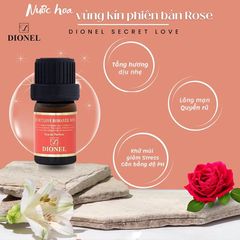 Nước Hoa Vùng Kín Dionel Chính Hãng - Khử Mùi, Hương Thơm Quyến Rũ, Giữ Lâu 16-18 Giờ - Bảo Chứng Từ Hàn Quốc