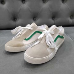 Giày Nam SNEAKER Da Lộn G5 - Màu Xanh, Giá Rẻ, Có Vết Ố, Thể Dục, Đi Hàng - Ảnh Thật, Dễ Dàng Giặt Sạch