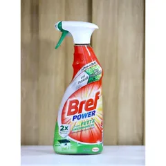 Chai Xịt Tẩy Rửa Đa Năng Bref Power 750ml - Đánh Bay Dầu Mỡ, Vết Bẩn & Rỉ Sét Cho Nhà Bếp, Lò Nướng Đức