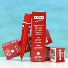 Kem Đánh Răng Ajona Stomaticum 25ml - Chống Mảng Bám, Nướu Nhạy Cảm, Hơi Thở Thơm Tho, Răng Trắng Sáng, Chăm Sóc Răng Miệng Từ Thiên Nhiên