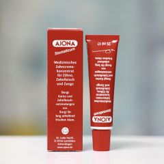 Kem Đánh Răng Ajona Stomaticum 25ml - Chống Mảng Bám, Nướu Nhạy Cảm, Hơi Thở Thơm Tho, Răng Trắng Sáng, Chăm Sóc Răng Miệng Từ Thiên Nhiên