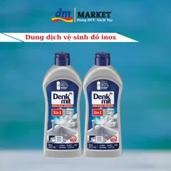 Dung dịch tẩy rửa inox Denkmit 3in1 - Loại bỏ dầu mỡ, rỉ sét, mang lại bề mặt sáng bóng - Dung tích 300ml tiện lợi