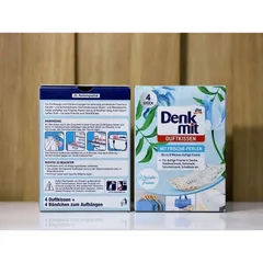 Túi Thơm Denkmit Khử Mùi - Hộp 4 Túi Thơm Ngát Dành Cho Tủ Quần Áo và Ô Tô, Giúp Chống Ẩm Mốc và Đuổi Côn Trùng
