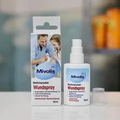 Xịt Cầm Máu và Khử Trùng Vết Thương Wundspray 50ml - An Toàn Cho Bé Yêu và Gia Đình, Bảo Vệ Vết Thương Hiệu Quả