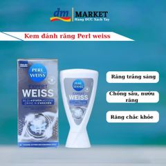 Kem Đánh Răng Perl Weiss Expert - Tẩy Trắng Răng Hiệu Quả, Ngăn Vết Ố, Xuất xứ Đức, 50ml
