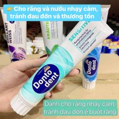Kem Đánh Răng Dotodent 125ml - Giúp Răng Trắng Sáng, Giảm Nướt, Chống Tụt Lợi - Hàng Đức Dành Cho Người Lớn