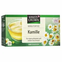 Trà Hoa Cúc King Crown - Gói Nhúng Cao Cấp Từ Đức Giúp Thanh Nhiệt, Giải Độc và Tăng Cường Tiêu Hóa - Hương Thơm Dịu Dàng
