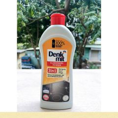 Dung dịch vệ sinh bếp từ Denkmit Glaskeramik 3 in 1 - Sạch dầu mỡ, làm bóng bề mặt, an toàn cho bếp điện và bếp từ