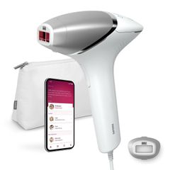 Máy triệt lông Philips Lumea IPL 8000 BRI940/00 - Công nghệ ánh sáng thông minh, hiệu quả cho tất cả tông màu da, an toàn tại nhà.
