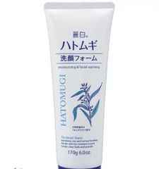 Sữa Rửa Mặt Hatomugi 170g - Giúp Làm Sạch Da Dịu Nhẹ, Dưỡng Ẩm Từ Hạt Ý Dĩ, Lô Hội, Đào - Dành Cho Da Dầu Và Tuổi Teen
