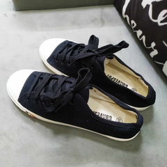 Giày Thể Thao Nam Mã G6 - Đen Full, Đế Cao Su êm, Vải Canvas Thời Trang - Sneakers Phối Đồ Dễ Dàng, Chất Lượng Cao