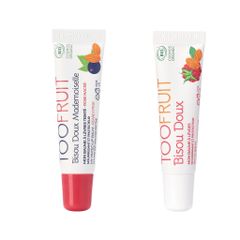 Son Dưỡng Môi Hữu Cơ Tự Nhiên Toofruit 10ml - Hương Vị Nho Đen & Hạnh Nhân, Dành Cho Trẻ Em 3-14 Tuổi, Bảo Vệ & Dưỡng Ẩm Môi