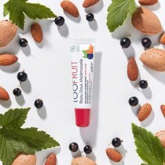 Son Dưỡng Môi Hữu Cơ Tự Nhiên Toofruit 10ml - Hương Vị Nho Đen & Hạnh Nhân, Dành Cho Trẻ Em 3-14 Tuổi, Bảo Vệ & Dưỡng Ẩm Môi