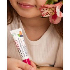Son Dưỡng Môi Hữu Cơ Tự Nhiên Toofruit 10ml - Hương Vị Nho Đen & Hạnh Nhân, Dành Cho Trẻ Em 3-14 Tuổi, Bảo Vệ & Dưỡng Ẩm Môi
