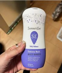 Dung dịch vệ sinh Summer’s Eve Cleansing Wash - Dịu nhẹ, cân bằng pH cho da nhạy cảm, tươi mát mỗi ngày - Hàng Mỹ chính hãng 237ml