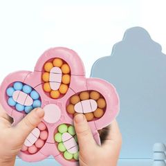 Đồ Chơi Thông Minh Rubik Hạt Đậu 5 Cánh Xoay 360 Độ - Giáo Dục và Giải Trí Cho Trẻ Em Từ 4 Tuổi