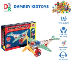 Đồ Chơi Lắp Ráp Mô Hình Xe & Máy Bay Cho Bé - Rèn Tư Duy, Tay Khéo Léo, Chơi An Toàn & Giáo Dục Sáng Tạo
