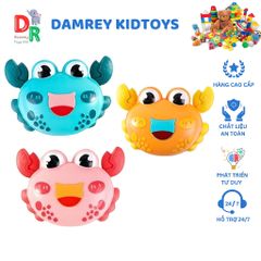 Đồ Chơi Con Cua Nhấn Chạy Đà - Đồ Chơi Vận Động Hấp Dẫn Cho Bé Từ 2 Tuổi - Chất Liệu Nhựa An Toàn, Màu Sắc Sống Động