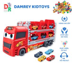 Đồ Chơi Đường Đua Dài Kèm Ô Tô Mini Biến Hình Cho Bé Trai - Trải Nghiệm Đua Xe Thú Vị và Sáng Tạo