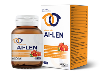 Viên Uống Bổ Mắt Ailen - Hỗ Trợ Tăng Cường Thị Lực, Giúp Mắt Sáng Khỏe, Hộp 30 Viên, Tăng Cường Chống Oxy Hóa
