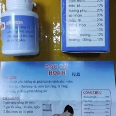Viên Uống Bao Tử Hoàn Plus CSĐND Hải Thượng - Hỗ Trợ Viêm Dạ Dày, 105 Viên/Hộp, Sản Phẩm Chức Năng Chất Lượng Việt Nam