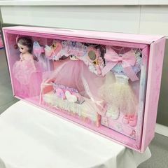 Búp Bê Nàng Tiên Cá Có Khớp Mắt Long Lanh - Đồ Chơi Giúp Bé Phát Triển Trí Tưởng Tượng - Quà Tặng Bé Gái Xinh Xắn