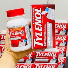 Tylenol Acetaminophen Extra Strength 500mg - Thuốc Giảm Đau, Hạ Sốt 325 Viên Mỹ, An Toàn và Hiệu Quả cho Cơn Đau Thông Thường