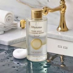 Tẩy Trang JM Solution Prime Gold 850ml - Sạch Sâu, Cấp Ẩm, Dành Cho Mọi Loại Da, Tiện Lợi và Dịu Nhẹ