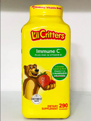 Kẹo Dẻo Bổ Sung Và tăng sức đề kháng L’Il Critters Immune C 290 Viên 