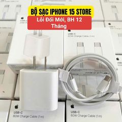 Bọ Sạc Nhanh iPhone 15 - Thiết Kế Nhỏ Gọn, Đảm Bảo Chất Lượng, Bảo Hành 12 Tháng, Phụ Kiện Công Nghệ Tiện Lợi