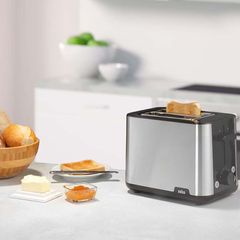 Máy Nướng Bánh Mì Braun HT1510BK - 900W, 8 Mức Nhiệt Độ, Tự Động Điều Chỉnh, Chất Liệu An Toàn, Tiện Dụng cho Bữa Sáng