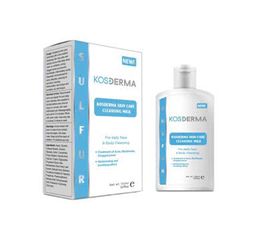 Sữa Rửa Mặt Và Tắm Kosderma Skin Care Cleansing Milk Làm Sạch Da Dầu Mụn Trứng Cá, Nang Lông - 150ml