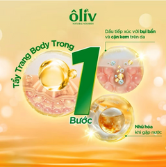 Dầu Tắm ÔLIV BRIGHTENING Sáng Da 650ml Tặng 250ml - Dưỡng Ẩm, Làm Sáng Da Tự Nhiên, Thư Giãn Với Hương Thơm Tự Nhiên