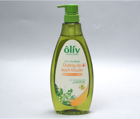 Sữa tắm ôliu dưỡng ẩm sạch khuẩn - ANTI BACTERIA 650ml tặng chai 250ml