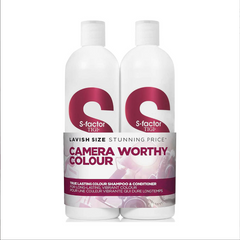 Bộ Gội Xả Tigi Trắng - Camera Worthy Colour 750ml (Tóc Nhuộm)